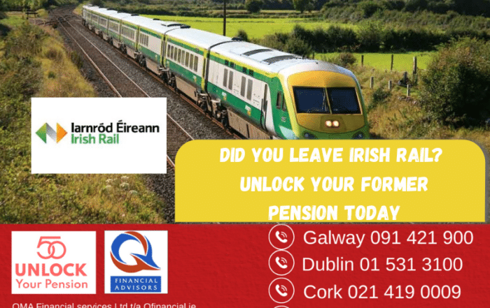 Former Irish Rail Unlock Pension Lump Sum