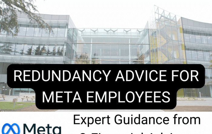 Meta Dublin 4 Fibonacci Square campus atrium with redundancy advice for Meta employees by Q Financial Advisors.